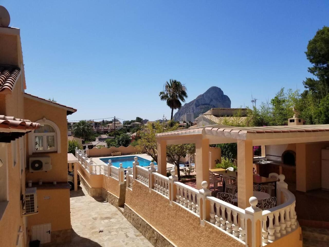 Relaxdiversion En Villa Piscina Bbq Y Cocina Ext Calpe Exterior foto